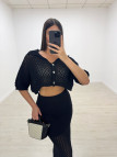CONJUNTO CROCHET NEGRO